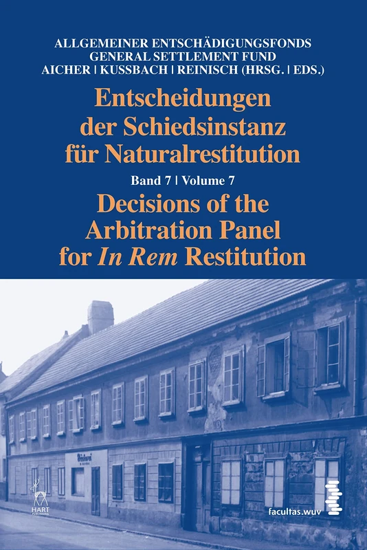 Decisions of the Arbitration Panel for In Rem Restitution, Volume 7 - Image 1