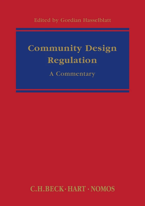 Community Design Regulation: A Commentary