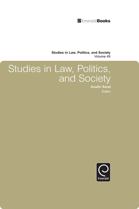 Studies in Law, Politics, and Society: 49