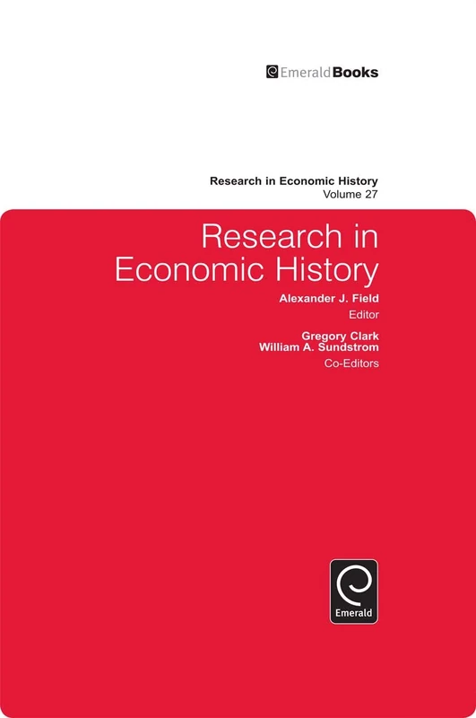 Research in Economic History: 27 - Image 1