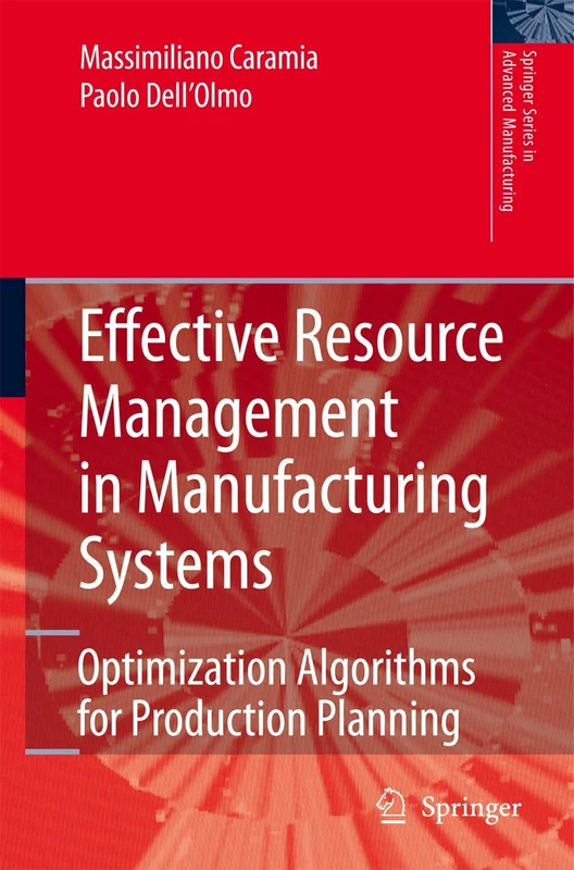 Springer Effective Resource Management in Manufacturing Systems