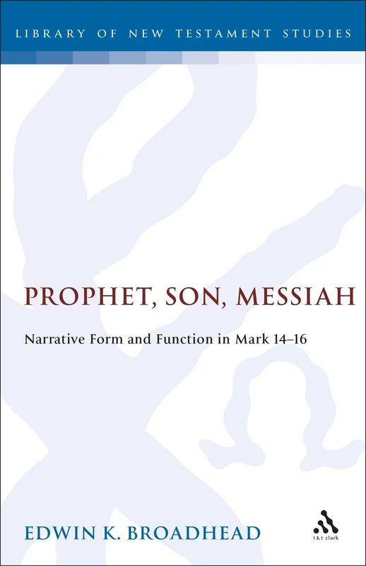 Prophet, Son, Messiah: Narrative Form and Function in Mark 14-16: No. 97. (The Library of New Testament Studies)