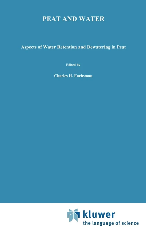 Peat and Water: Aspects of water retention and dewatering in peat