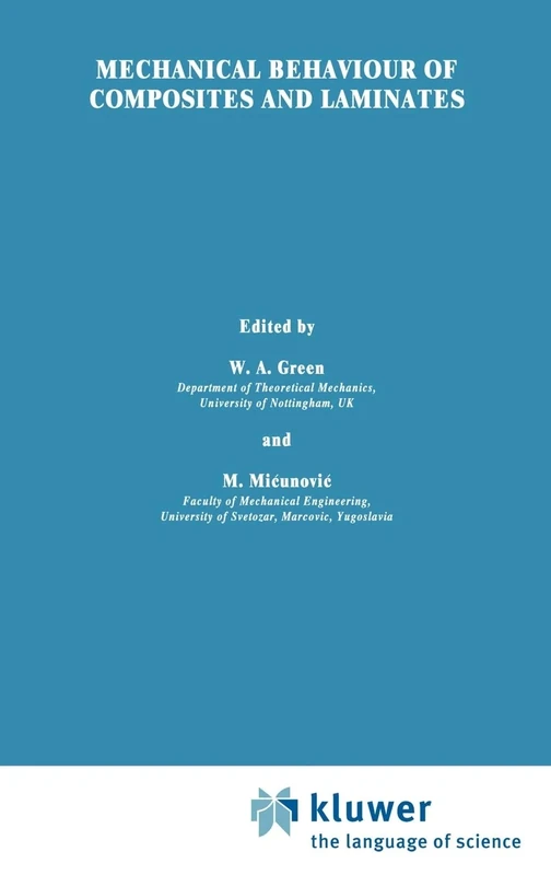 Mechanical Behaviour of Composites and Laminates