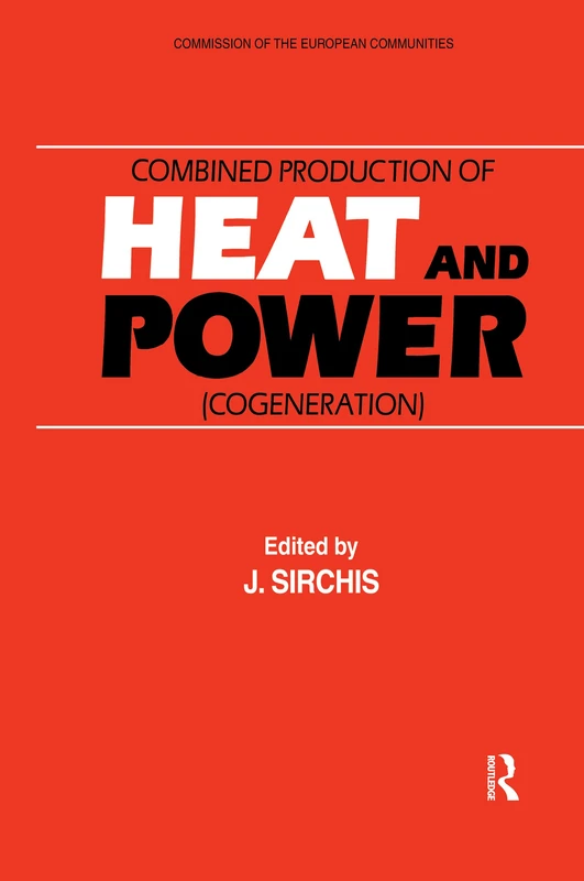 Routledge Combined Production of Heat and Power Book