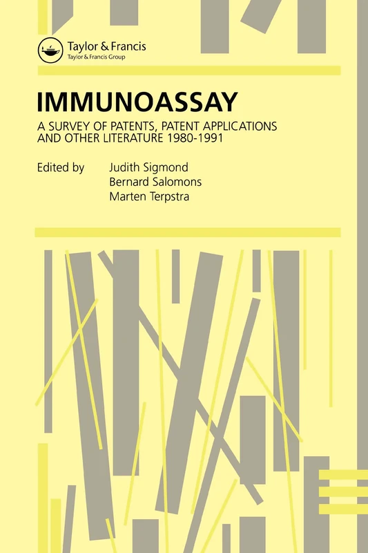 Immunoassay: A survey of patents, patent applications and other literature 1980-1991 - Image 1