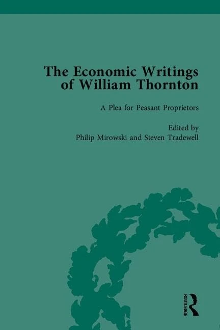 The Economic Writings of William Thornton (Pickering Masters)