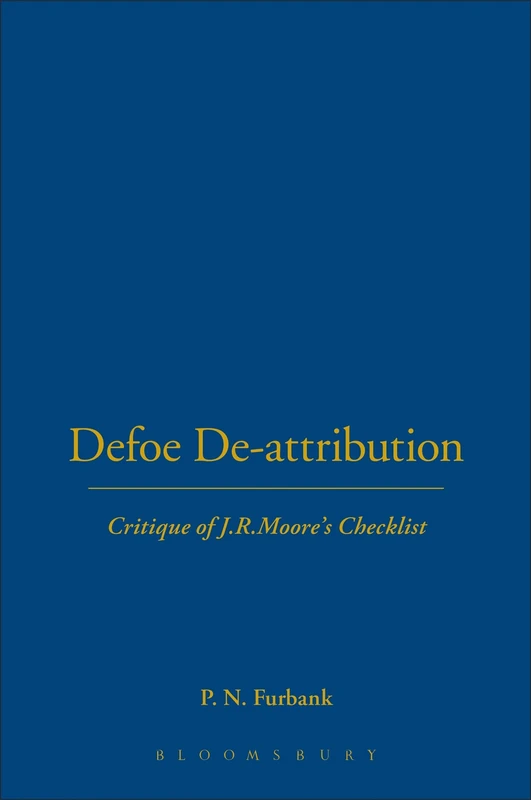 DEFOE DE-ATTRIBUTIONS
