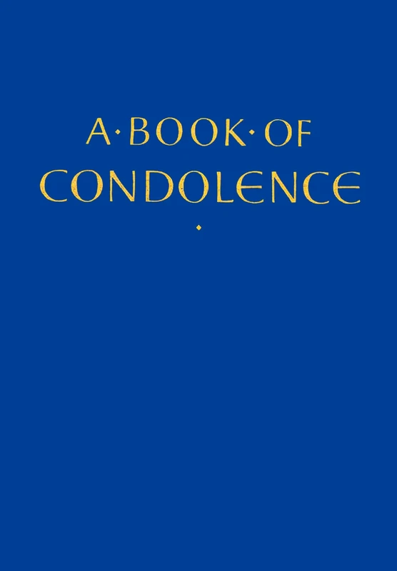 A Book of Condolence - Image 1