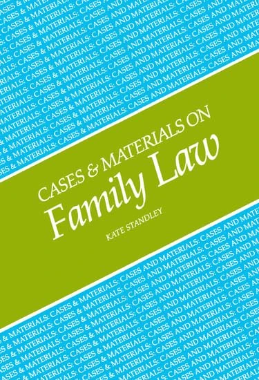 Cases Materials Family Law P