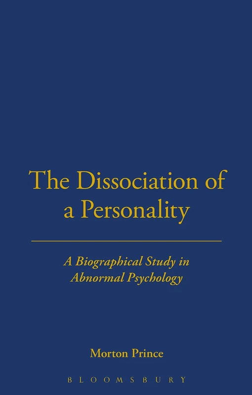The Dissociation of a Personality: Vol 39 (History of Psychology) - Image 1