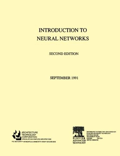 Introduction to Neural Networks: 2nd Edition