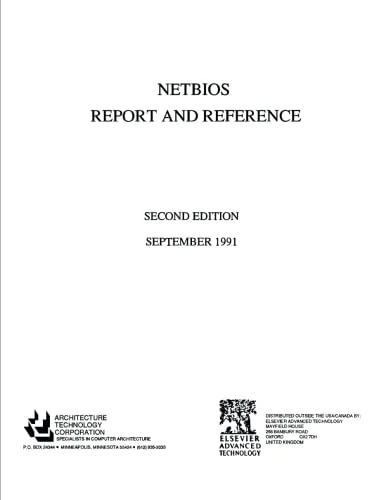 NETBIOS Report and Reference: 1991 Edition - Image 1