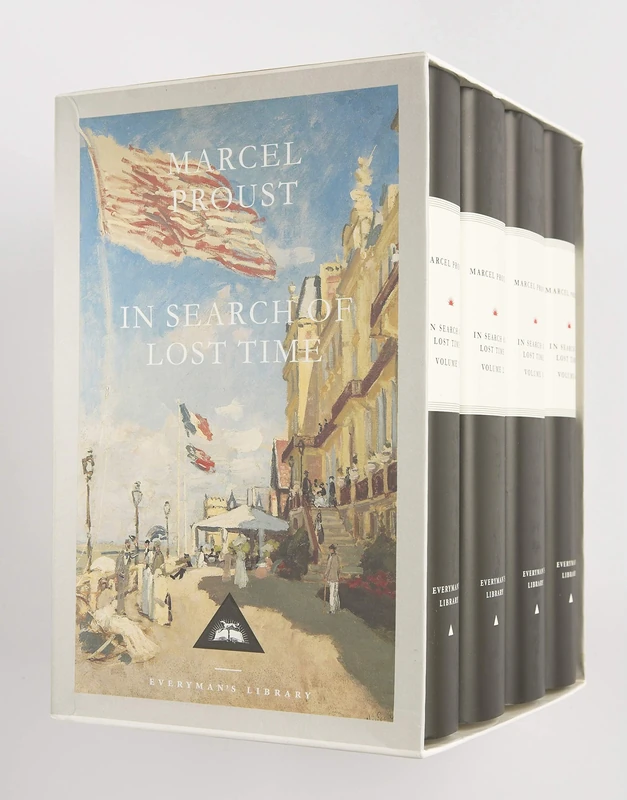 In Search Of Lost Time Boxed Set (4 Volumes): Marcel Proust (Everyman's Library CLASSICS)