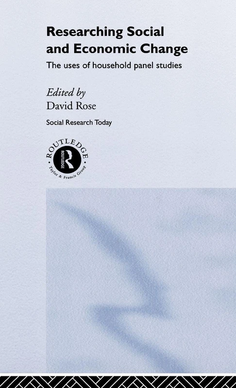 Routledge - Researching Social and Economic Change Book