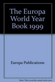 Europa World Year Bk 1999 Set
