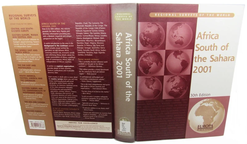 Africa South Of Sahara 2001