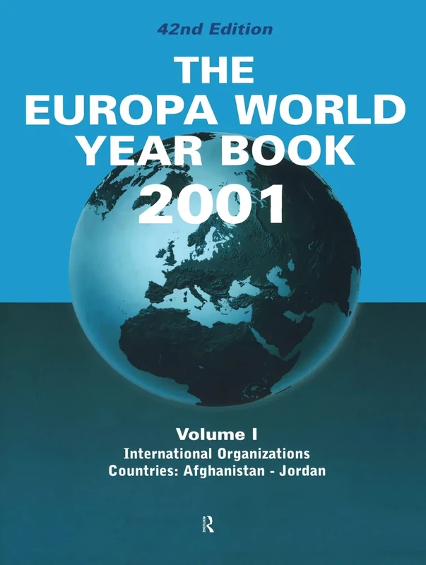 Europa World Year Bk 2001 V1: 1