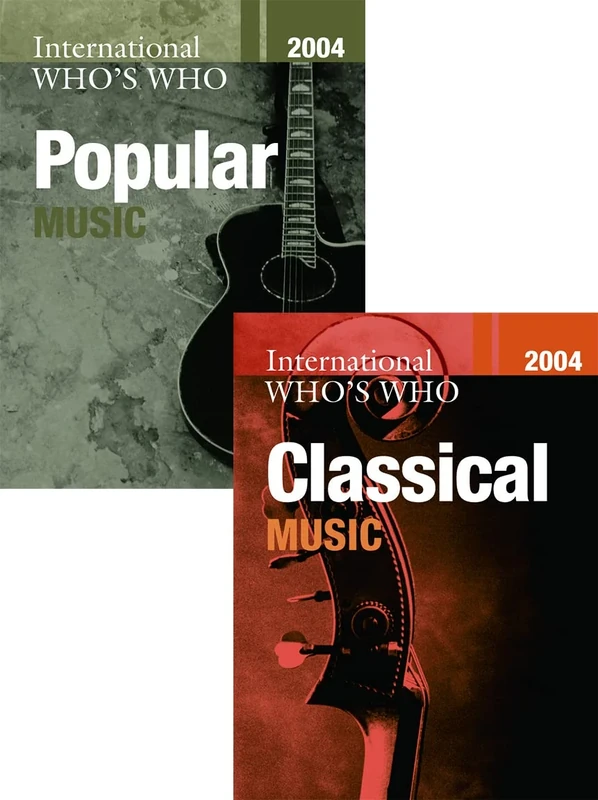 International Who's Who in Classical Music/Popular Music 2004 Set: 3rd