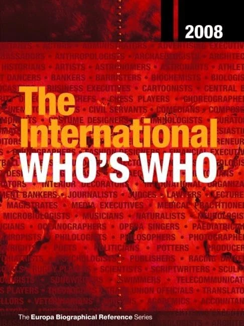 The International Who's Who 2008: 71