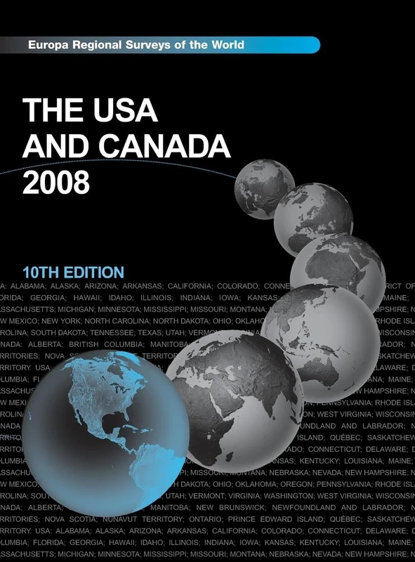 USA and Canada 2008 (Europa Regional Surveys of the World)