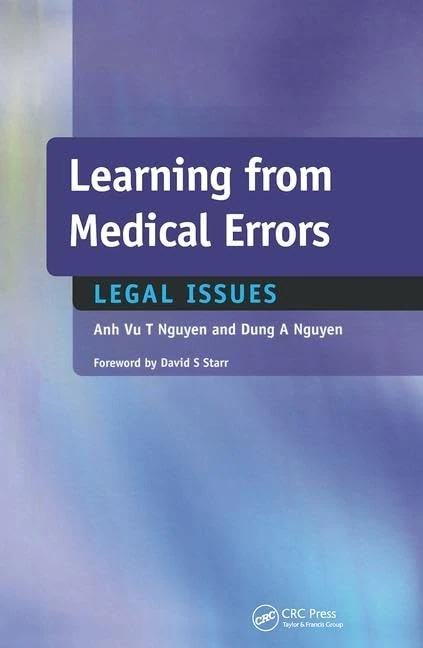 Learning from Medical Errors: Legal Issues