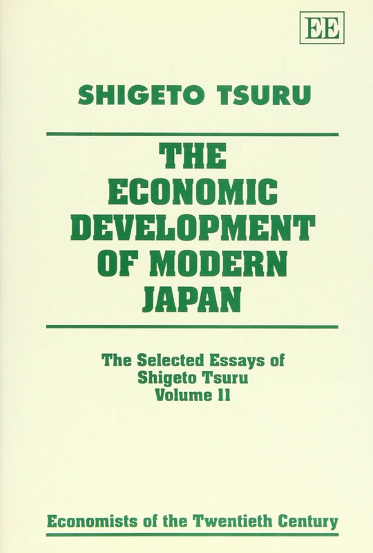 Edward Elgar - The Economic Development of Modern Japan Vol II