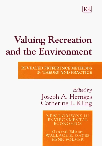 Edward Elgar Valuing Recreation and the Environment Book