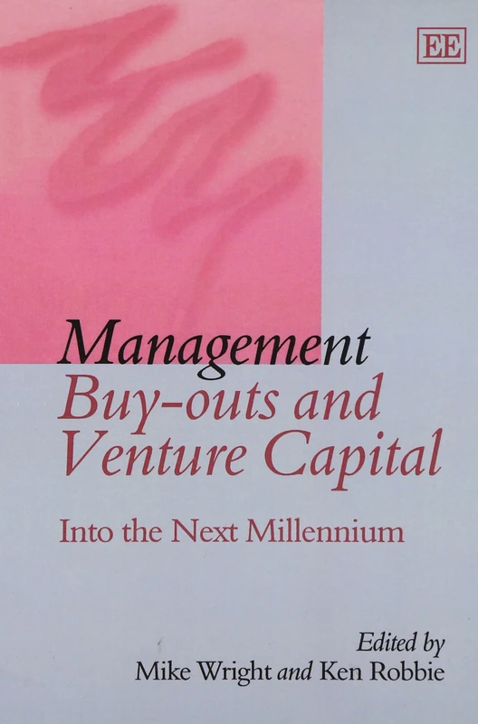 Edward Elgar Management Buy-outs and Venture Capital Book