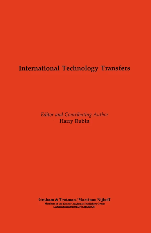 International Technology Transfers