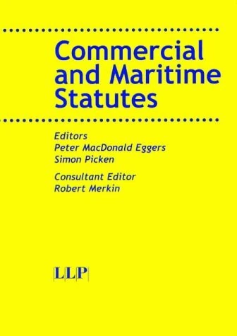 Commercial and Maritime Statutes (Maritime and Transport Law Library)