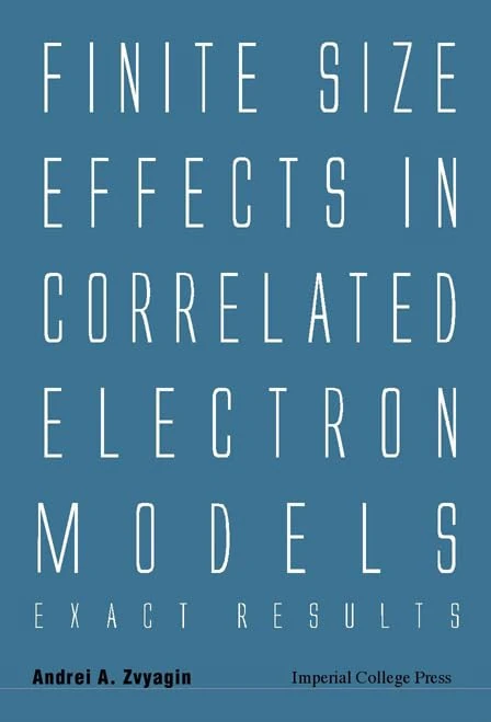 Finite Size Effects In Correlated Electron Models: Exact Results
