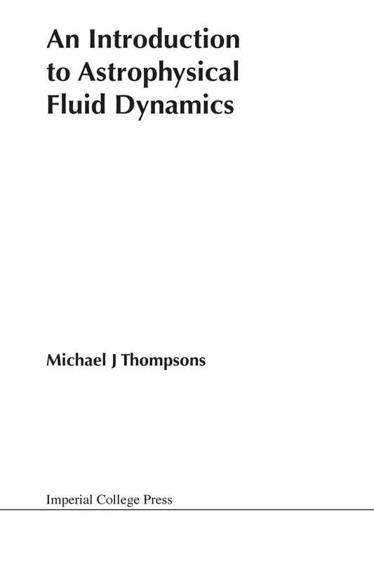 Introduction to astrophysical fluid dynamics, an
