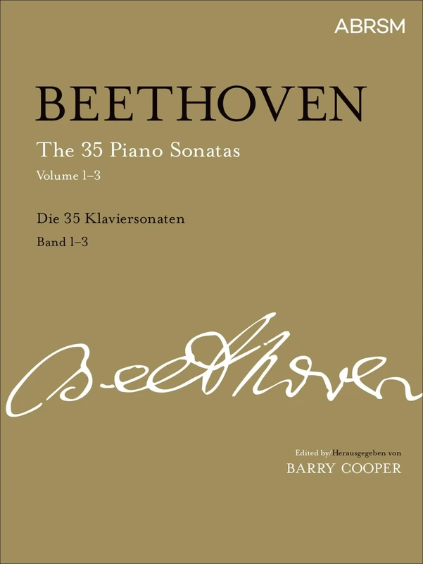The 35 Piano Sonatas, Volumes 1-3: Slipcase edition: v. 1-3 (Signature Series (ABRSM))