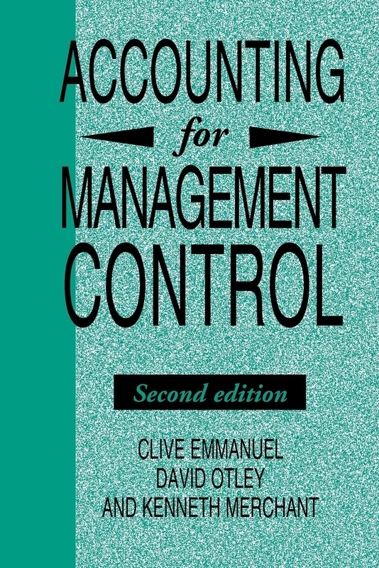 Accounting for Management Control