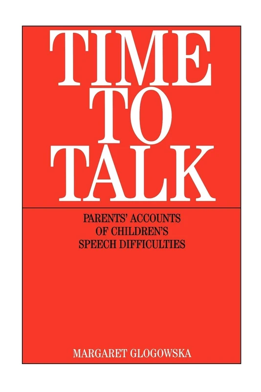 Time To Talk: Parent's Accounts of Children's Speech Difficulties - Image 1