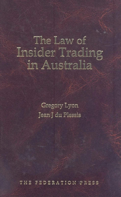 The Law of Insider Trading in Australia