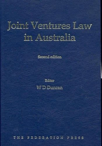 Joint Ventures Law in Australia