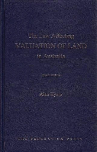 The Law Affecting Valuation of Land in Australia