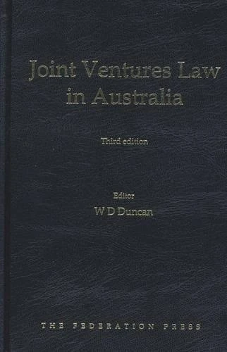 Joint Ventures Law in Australia