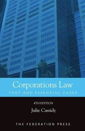 Corporations Law: Text and Essential Cases