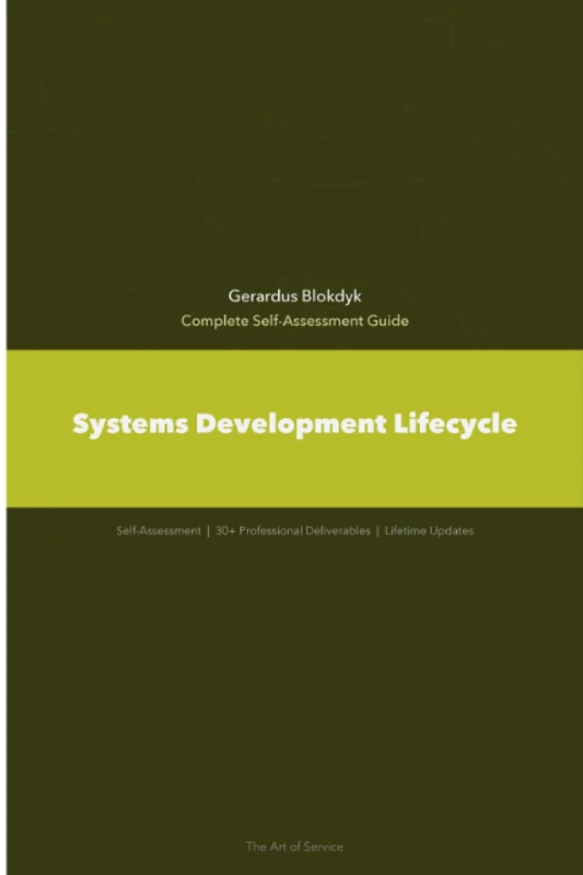 Systems Development Lifecycle A Complete Guide