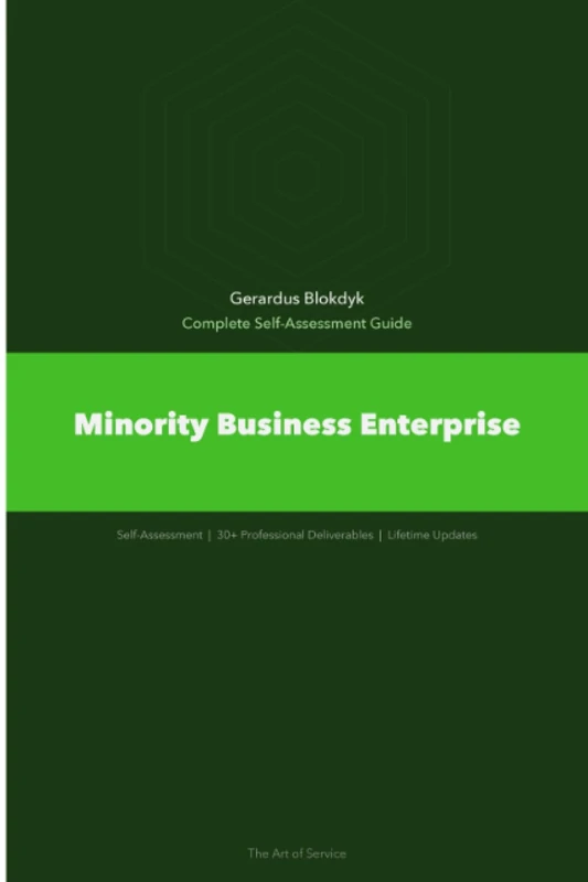 Minority Business Enterprise A Complete Guide - Image 1
