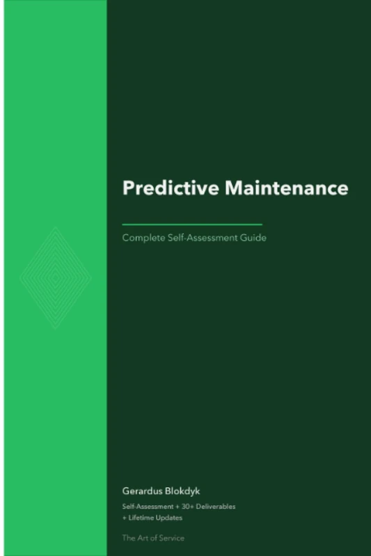 Predictive Maintenance A Complete Guide - 2020 Edition - Image 1