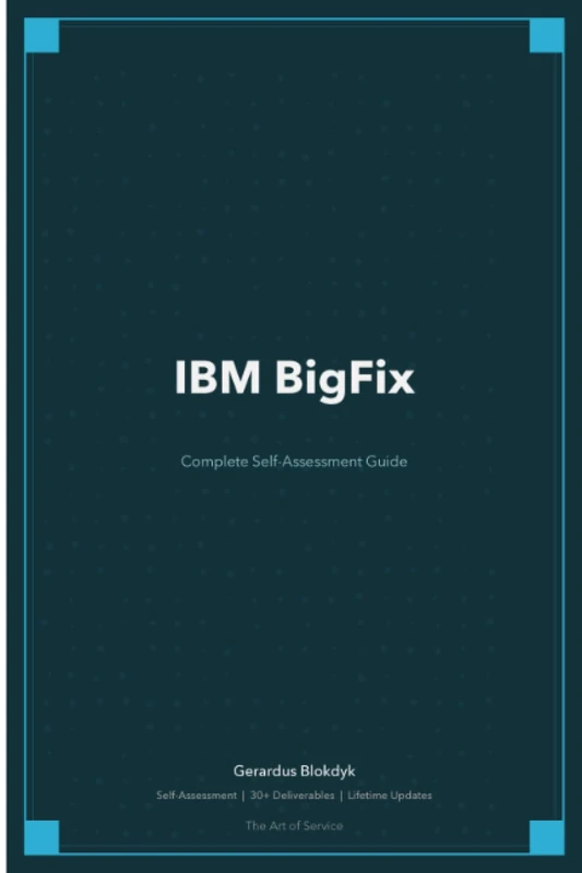 IBM BigFix A Complete Guide - 2020 Edition - Image 1