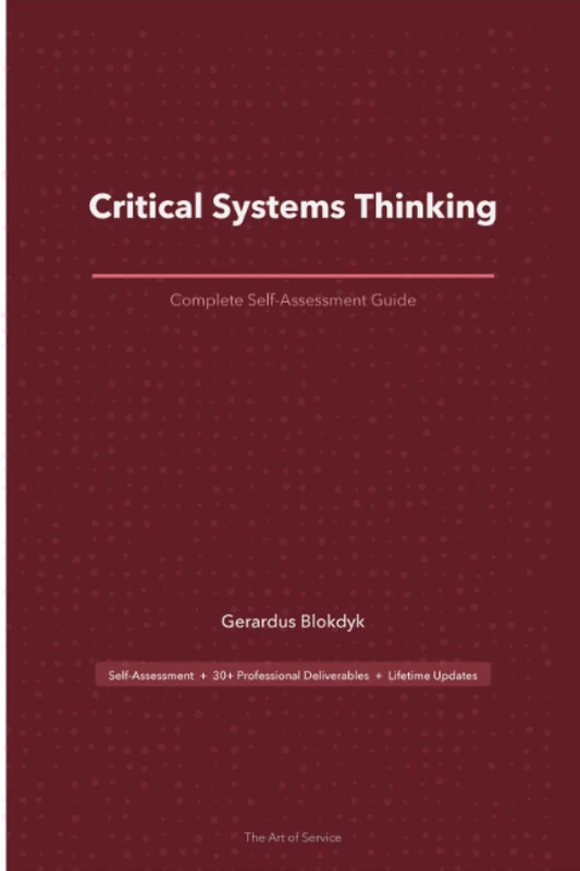 Critical Systems Thinking A Complete Guide