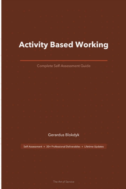 Activity Based Working A Complete Guide
