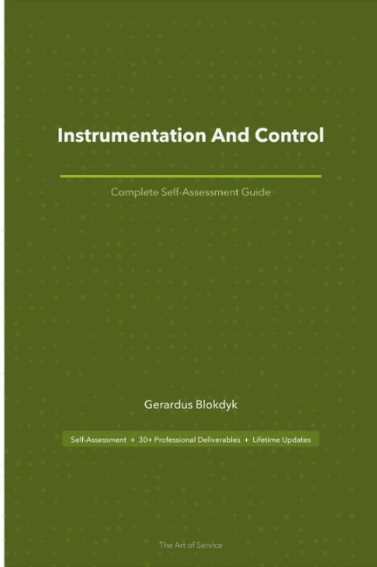 Instrumentation And Control A Complete Guide