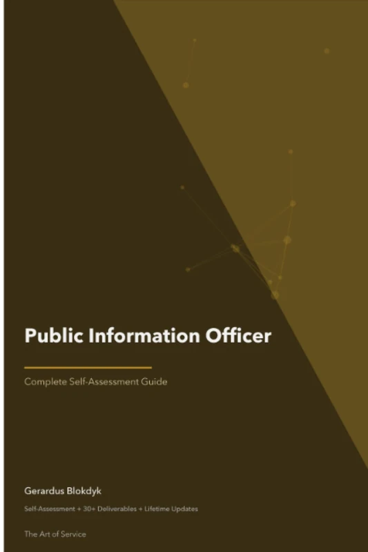 Public Information Officer A Complete Guide - Image 1