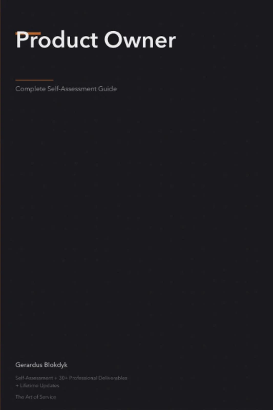 Product Owner A Complete Guide